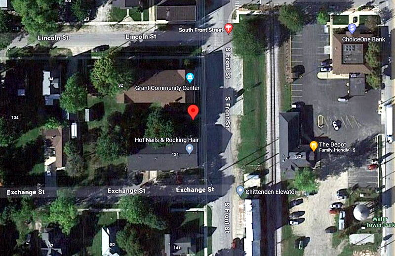 Grant Theater - Aerial Map (newer photo)